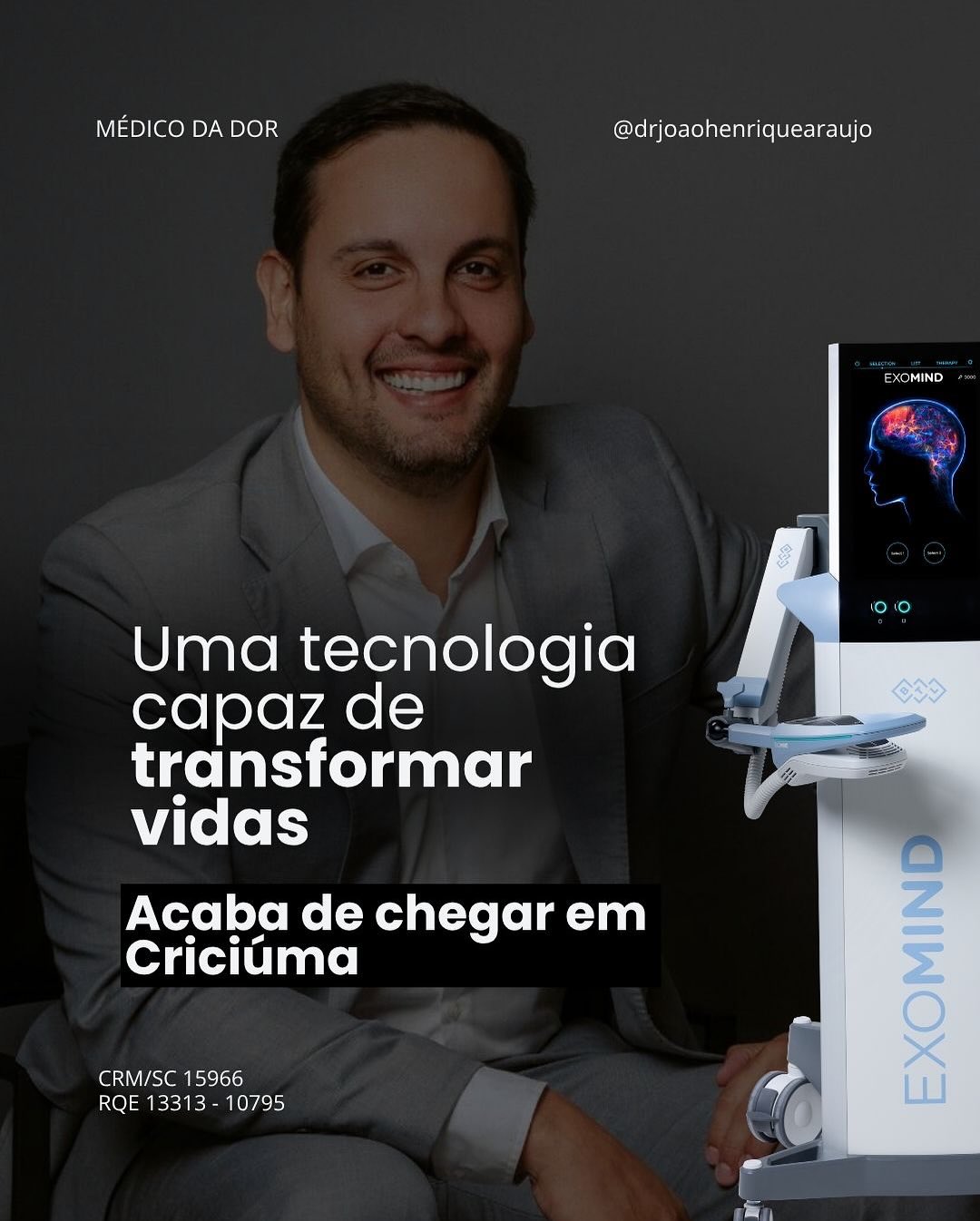 Post do Instagram @drjoaohenriquearaujo
